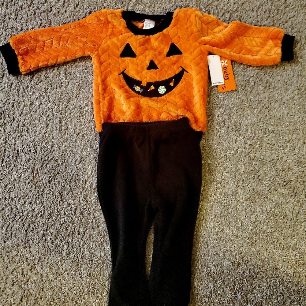 Baby Starters Halloween Sweater & Pant Set - 18M - New With Tags